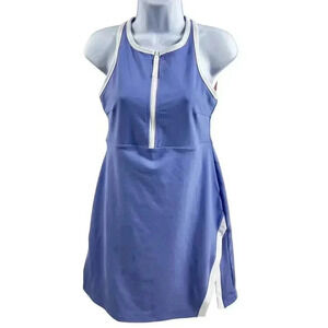 Sage Collective Womens M Zip Front Active Dress Skort Stretch Athleisure Tennis